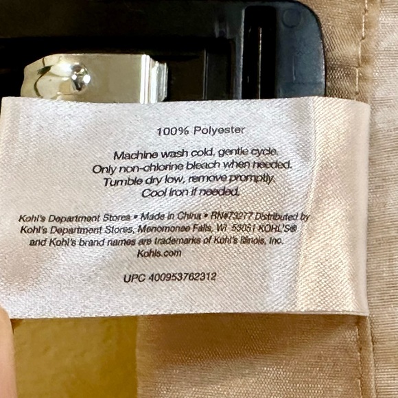 🎄NWOT Holiday Snowman Polyester Shower Curtain by St. Nicholas Square - Picture 7 of 7